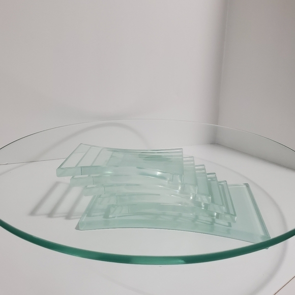 Partylite Stratus 3 wick glass Candle Holder P7725 - Picture 4 of 13